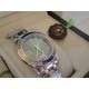 rolex replica pearlmaster white gold blue yellow bezel orologio copia imitazione