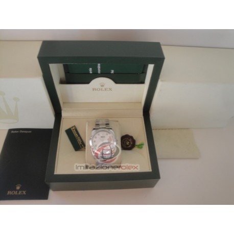 rolex replica datejust acciaio argentèè centenario oyster orologio copia imitazione