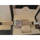 rolex replica daytona oro bianco cinturino pelle dial panda orologio copia imitazione