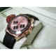 rolex replica daytona ceramichon oysterflex rose gold strip rubber orologio copia imitazione